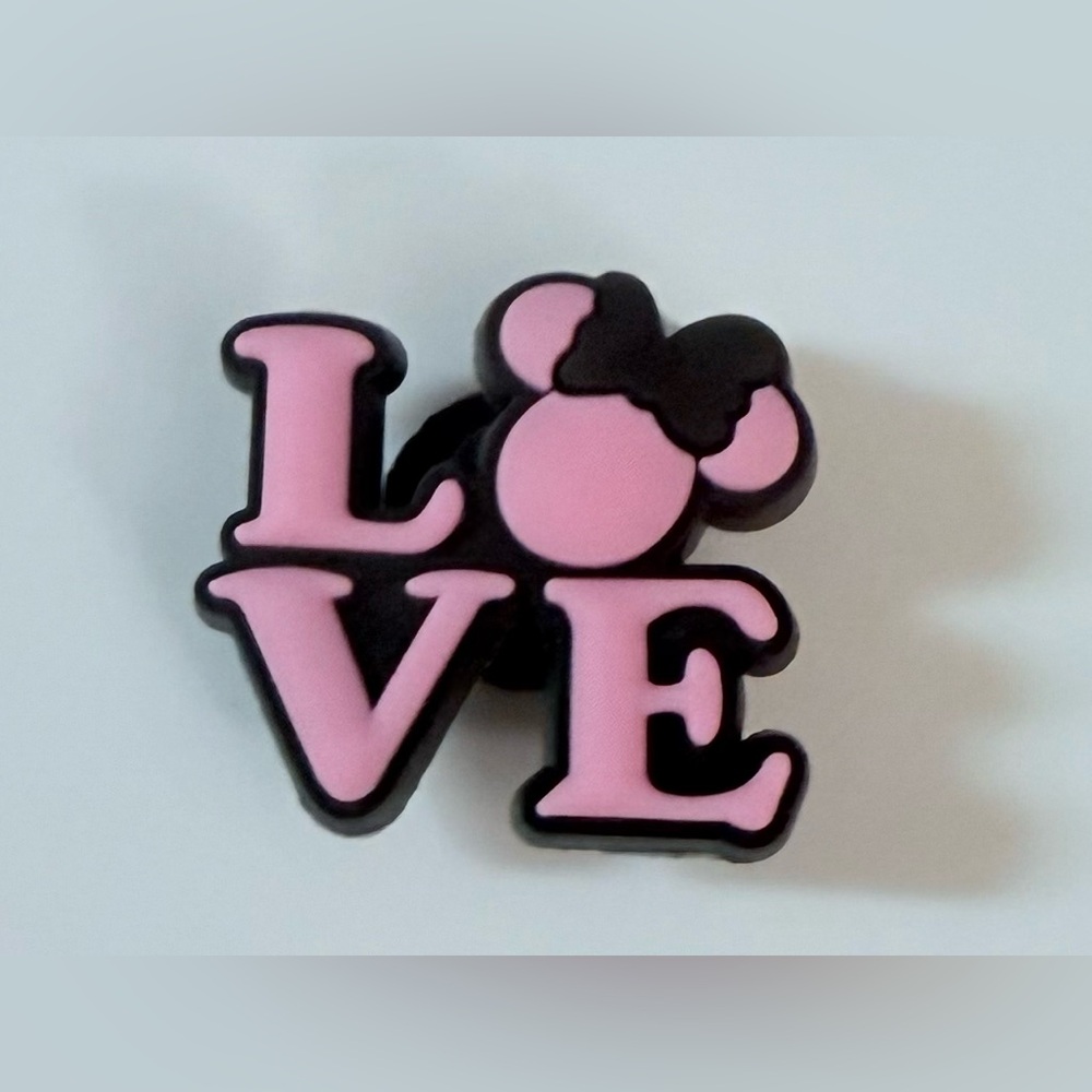 (10 for $16) Minnie Mouse Croc Charm Jibbit Shoe Charm Disney Croc Charms